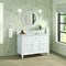 James Martin Vanities 48'' Single Vanity, Bright White w/ 3 CM Lime Delight Quartz Top 424-V48-BW-3LDL - alternate 3